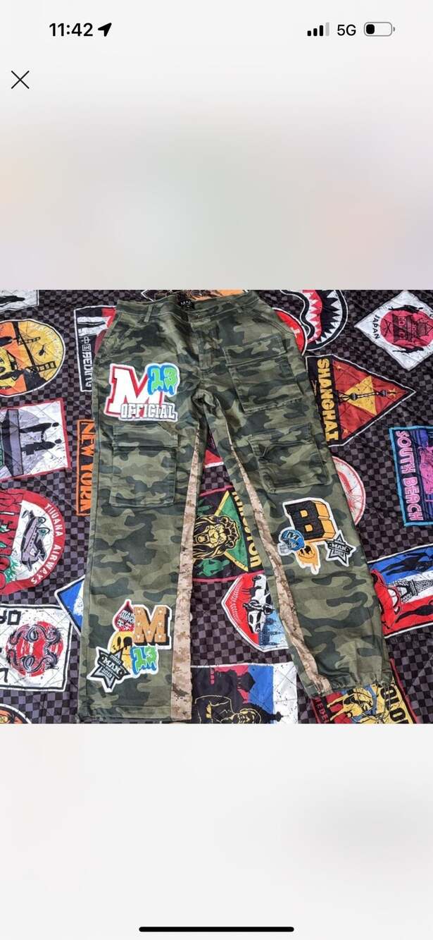 Cargo Pants (Vintage Camo),